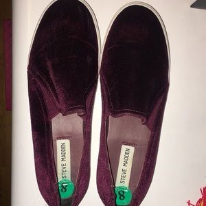 Steve Madden Velvet Shoes